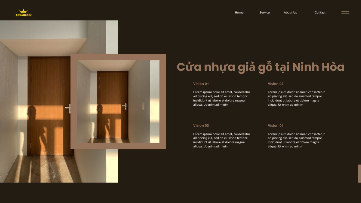 Cửa nhựa Ninh Hòa Kingdoor